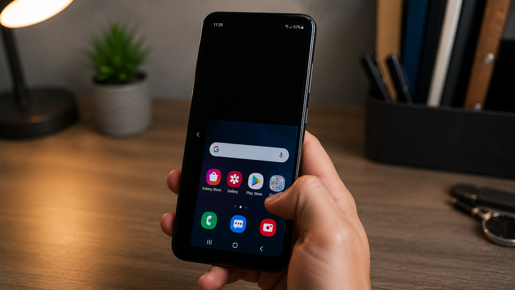 Use One-Handed Mode